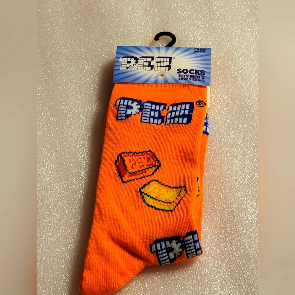 New Pez Novelty Crew Socks